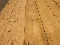 Vuren planken ruw - 420x12,5x3,2 cm (45x) - afbeelding 3 van  7