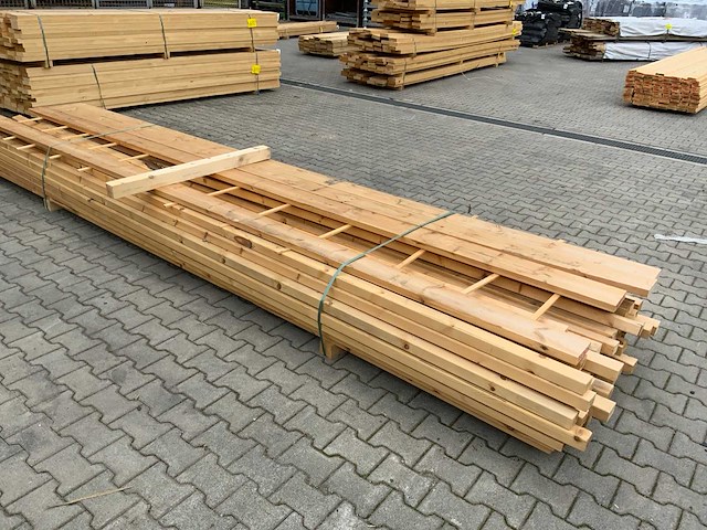 Vuren plank/ligger 4800mm (72x) - afbeelding 4 van  10