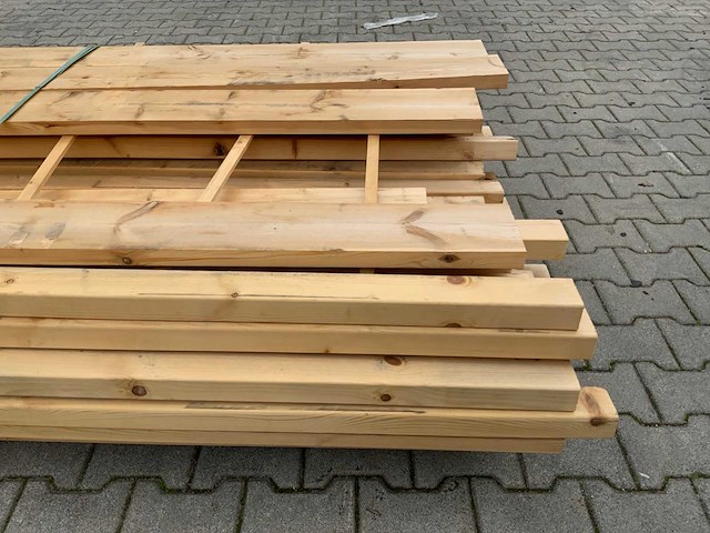 Vuren plank/ligger 4800mm (72x) - afbeelding 5 van  10