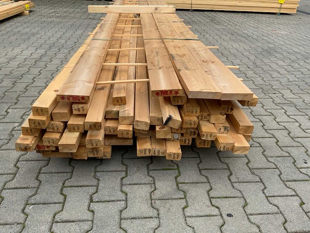 Vuren plank/ligger 4800mm (72x) - afbeelding 6 van  10
