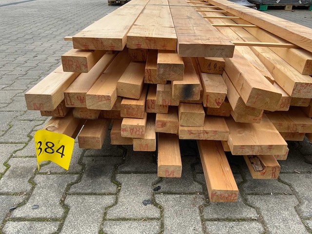 Vuren plank/ligger 4800mm (72x) - afbeelding 10 van  10