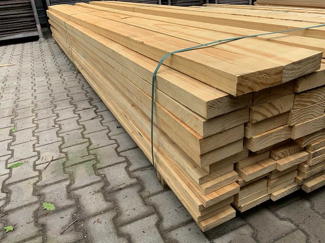 Vuren plank/ligger mix 4880mm (87x) - afbeelding 4 van  4