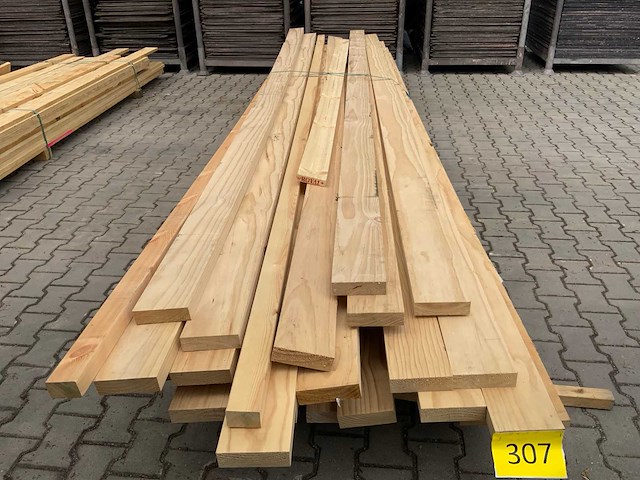 Vuren plank/ligger mix pakket tot 4880mm (60x) - afbeelding 3 van  8