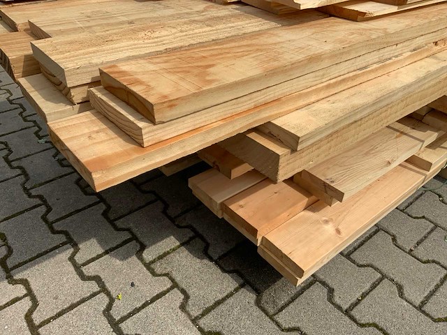 Vuren plank/ligger mix pakket tot 5500mm (110x) - afbeelding 5 van  14