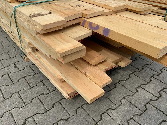 Vuren plank/ligger mix pakket tot 5500mm (110x) - afbeelding 10 van  14