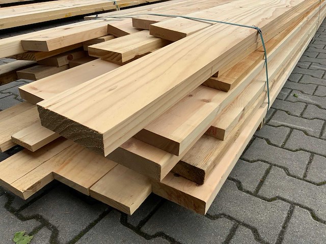 Vuren plank/ligger mix pakket tot 5500mm (110x) - afbeelding 2 van  14