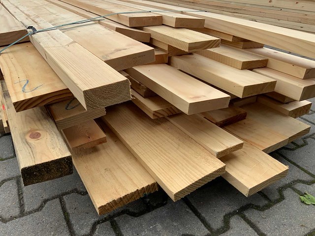 Vuren plank/ligger mix pakket tot 5500mm (110x) - afbeelding 5 van  14