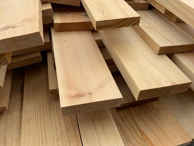Vuren plank/ligger mix pakket tot 5500mm (110x) - afbeelding 6 van  14