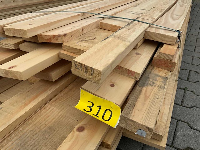 Vuren plank/ligger mix pakket tot 5500mm (110x) - afbeelding 12 van  14
