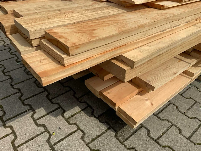 Vuren plank/ligger mix pakket tot 5500mm (110x) - afbeelding 5 van  14