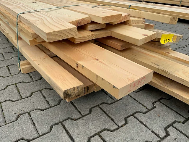 Vuren plank/ligger mix pakket tot 5500mm (110x) - afbeelding 9 van  14