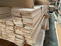 Vuren plint recht 12x55 mm - afbeelding 1 van  2