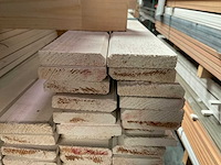 Vuren plint recht 12x55 mm - afbeelding 2 van  2
