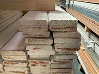 Vuren plint recht 12x55 mm - afbeelding 2 van  2