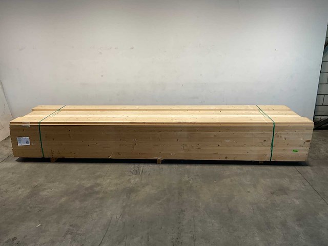 Vuren premium balk gelamineerd 500x28,5x4 cm (20x) - afbeelding 1 van  9