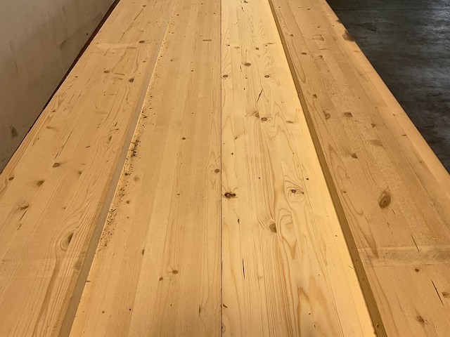 Vuren premium balk gelamineerd 500x28,5x4 cm (20x) - afbeelding 3 van  7