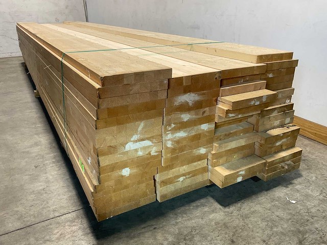 Vuren premium balk gelamineerd 500x28,5x4 cm (20x) - afbeelding 5 van  7