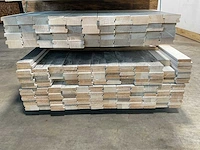 Vuren raamprofiel r wit gegrond 300x9x4 cm (50x) - afbeelding 5 van  9