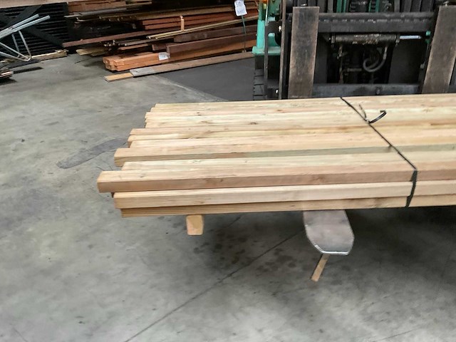 Vuren regel geïmpregneerd 180x6,8x4,5 cm (33x) - afbeelding 3 van  6