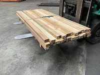 Vuren regel geïmpregneerd 180x6,8x4,5 cm (33x) - afbeelding 1 van  6