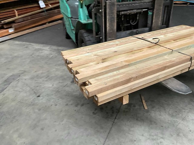 Vuren regel geïmpregneerd 180x6,8x4,5 cm (33x) - afbeelding 4 van  6