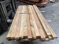 Vuren regel geïmpregneerd 180x6,8x4,5 cm (33x) - afbeelding 5 van  5