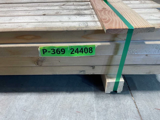 Vuren regel geschaafd 480x7x4,4 cm (50x) - afbeelding 6 van  6