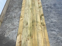 Vuren regel geschaafd 480x8,9x3,8 cm (6x) - afbeelding 1 van  1