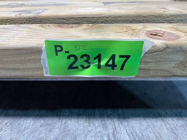 Vuren regel geschaafd 480x8,9x3,8 cm (6x) - afbeelding 5 van  5