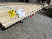 Vuren regels 5400x58x32mm (72x) - afbeelding 1 van  3