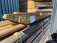 Vuren regels geschaafd geïmpregneerd 2600x70x45m (39x) - afbeelding 1 van  3