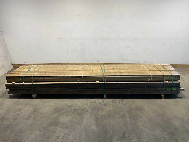 Vuren regelwerk s4s/r4 geïmpregneerd 420x5,5x2,8 cm (125x) - afbeelding 2 van  8