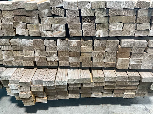 Vuren regelwerk s4s/r4 geïmpregneerd 420x5,5x2,8 cm (125x) - afbeelding 6 van  8