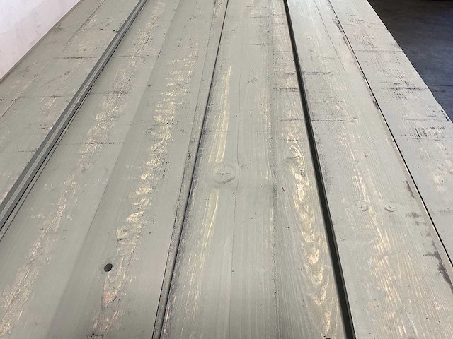 Vuren rhombusprofielplank triple 300x14,5x2,2 cm (55x) - afbeelding 1 van  3