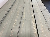 Vuren rhombusprofielplank triple 300x14,5x2,2 cm (55x) - afbeelding 2 van  7