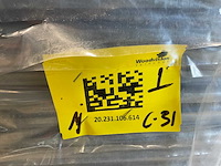 Vuren rhombusprofielplank triple 500x14,5x2,2 cm (28x) - afbeelding 7 van  7