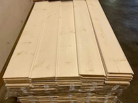 Vuren sponningplank wit gespoten 500x19,5x1,8 cm (19x) - afbeelding 4 van  7