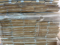 Vuren sponningplank wit gespoten 500x19,5x1,8 cm (25x) - afbeelding 3 van  4