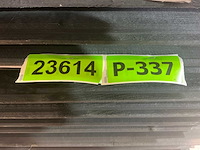 Vuren sponningplank zwart geïmpregneerd 500x15x1,8 cm (75x) - afbeelding 2 van  2