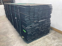 Vuren sponningplank zwart geïmpregneerd 500x15x1,8 cm (75x) - afbeelding 5 van  7