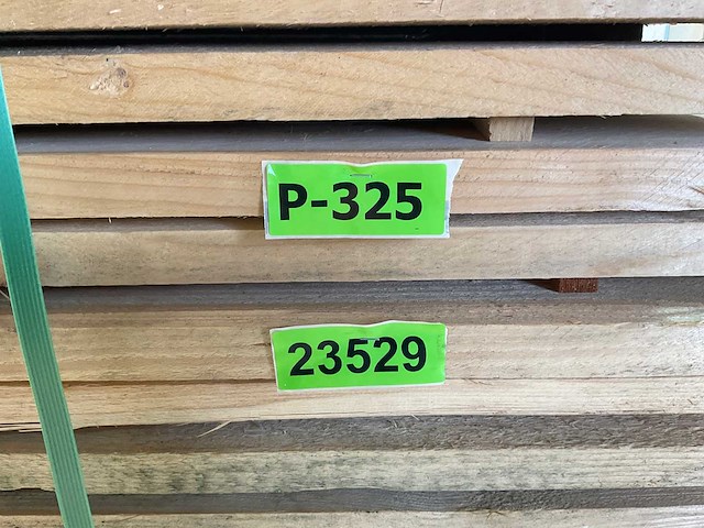 Vuren steigerplank 500x19,5x3 cm (48x) - afbeelding 7 van  7