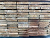 Vuren steigerplank 500x19,5x3 cm (96x) - afbeelding 3 van  4