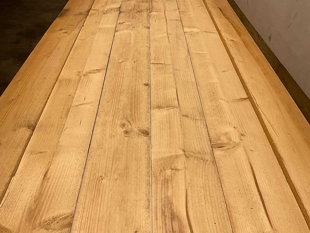 Vuren steigerplank 500x19,5x3 cm (96x) - afbeelding 3 van  7