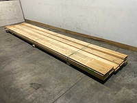 Vuren steigerplank 500x20x3,2 cm (16x) - afbeelding 1 van  7