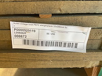 Vuren steigerplanken vintage look 250x20x3,2 cm (36x) - afbeelding 7 van  8