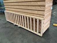 Vuren terras hekwerk - 278x73 cm (5x) - afbeelding 1 van  4