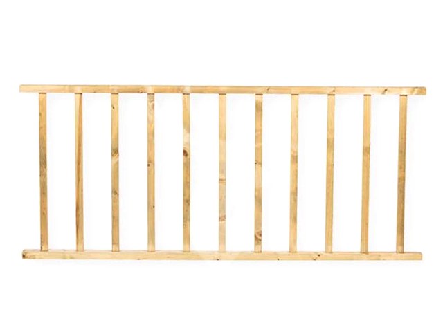 Vuren terrashekwerk geschaafd - 228x73 cm - afbeelding 1 van  4