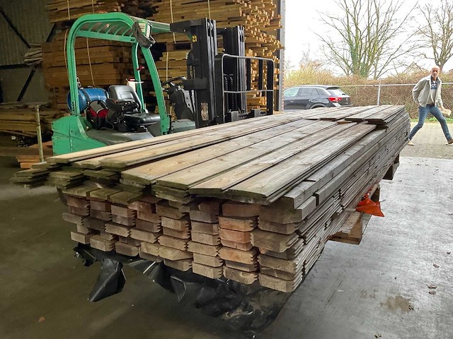 Vuren terrasoverkapping - 350x400x220 cm - afbeelding 7 van  9