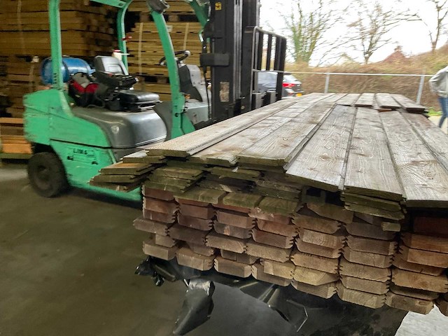 Vuren terrasoverkapping - 350x400x220 cm - afbeelding 8 van  9