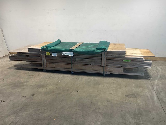 Vuren topvision tuinhuis parelhoen 400 x 300 cm en luifel 400 cm - afbeelding 3 van  9